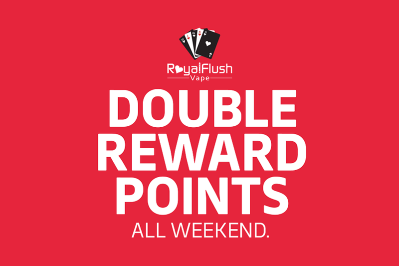 double rewards points all weekend