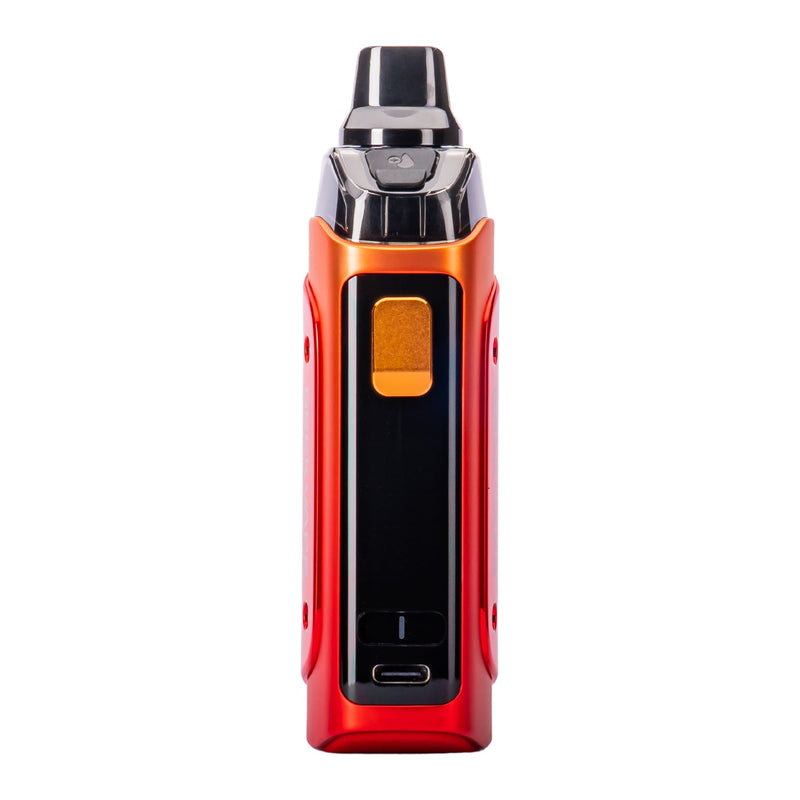 Sunset Red Geekvape Aegis Boost 3 vape kit front.