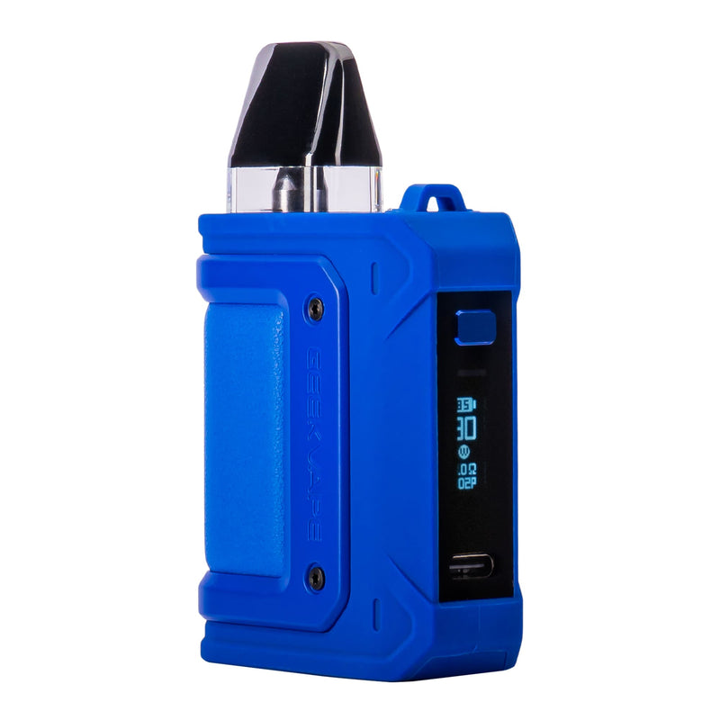 Blue Aegis Hero Q vape kit.