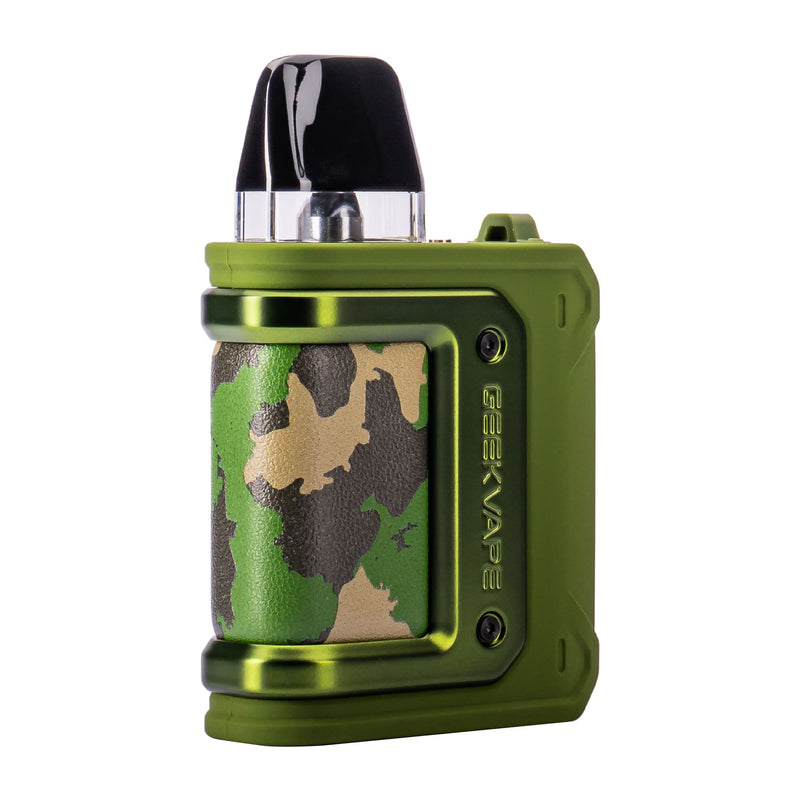 Green Aegis Hero Q vape kit back.