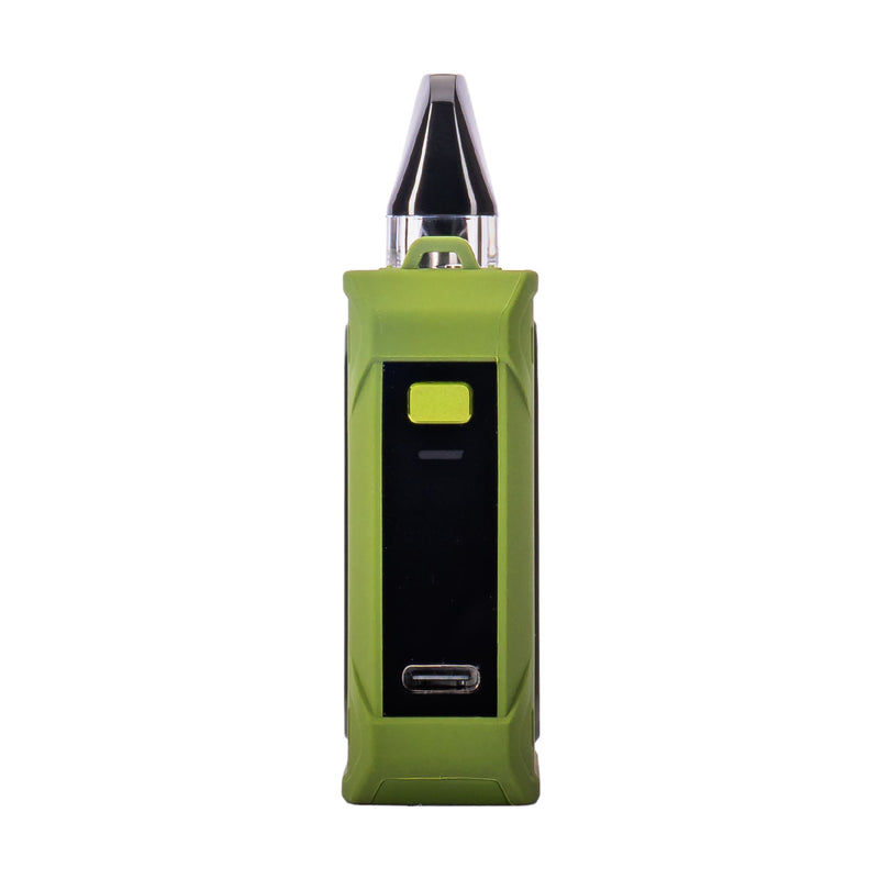 Green Aegis Hero Q vape front.