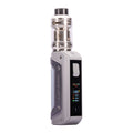 Front side image of Silver Aegis Solo 3 Vape Kit.