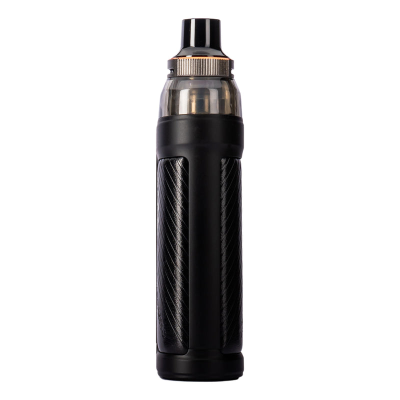 Back side angled photo of Black Armour G vape kit by Vaporesso.