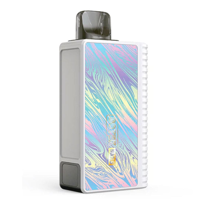 White Aurora Gotek Nano vape kit.