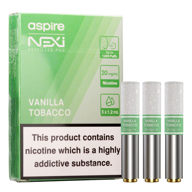 Aspire Nexi One Pre-filled Pods - Vanilla Tobacco