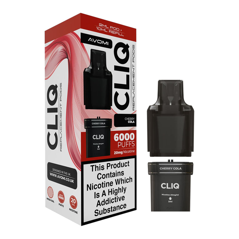 Cherry Cola Avomi CLIQ replacement pod.