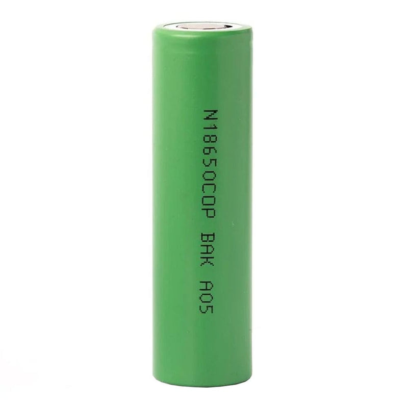 Single BAK N18650COP 2500mAh 30A 18650 Battery