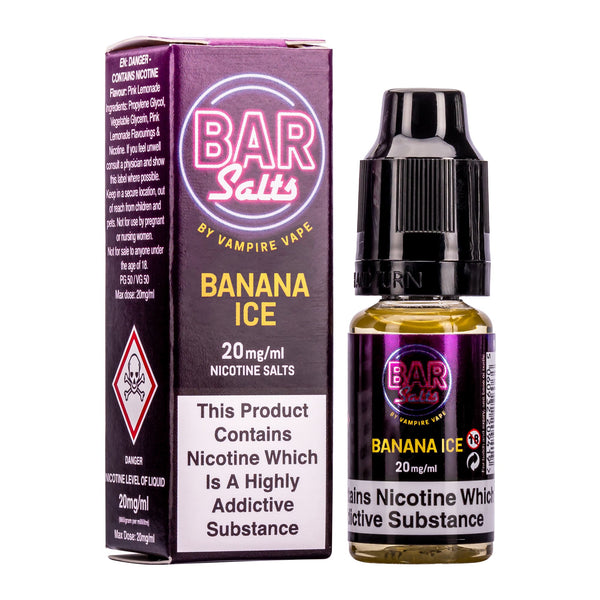 Bar Salts Banana Ice Nic Salt E-Liquid