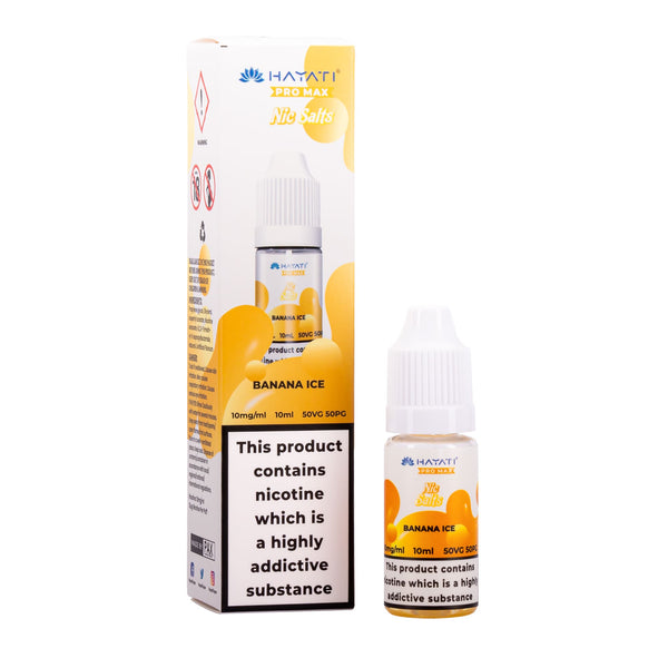 Banana Ice Nic Salt E-Liquid by Hayati Pro Max