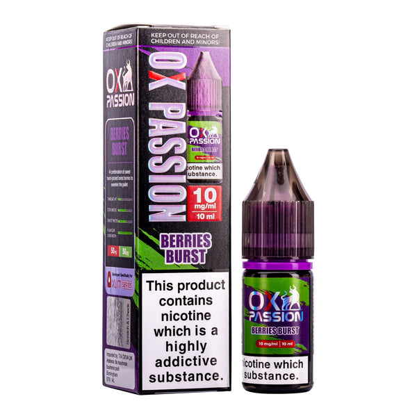 Berries Burst Ox Passion E-Liquid by Oxva