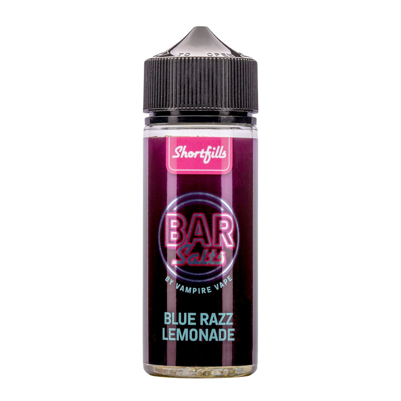 Blue Razz Lemonade Bar Salts 100ml shortfill e-liquid.