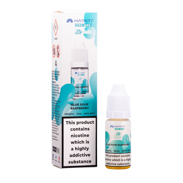 Blue Sour Raspberry Nic Salt E-Liquid by Hayati Pro Max