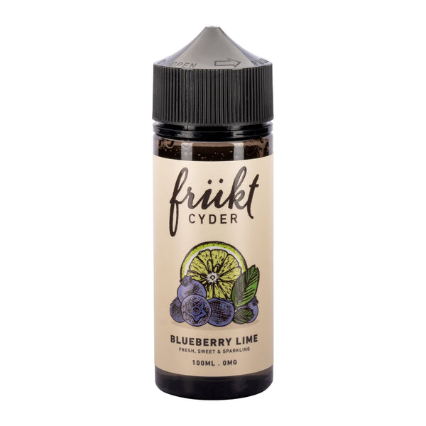 Blueberry Lime 100ml Shortfill by Frukt Cyder.