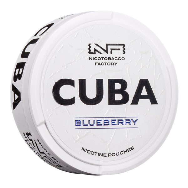 Cuba White - Blueberry Nicotine Pouches (16mg)