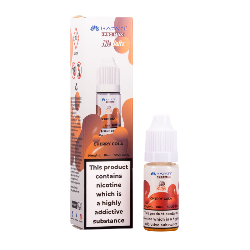 Cherry Cola Nic Salt E-Liquid by Hayati Pro Max