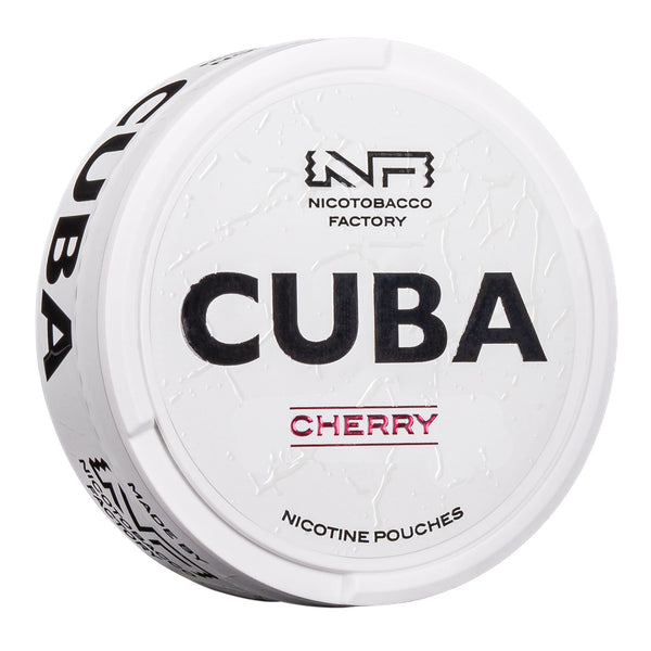 Cuba White - Cherry Nicotine Pouches (16mg)