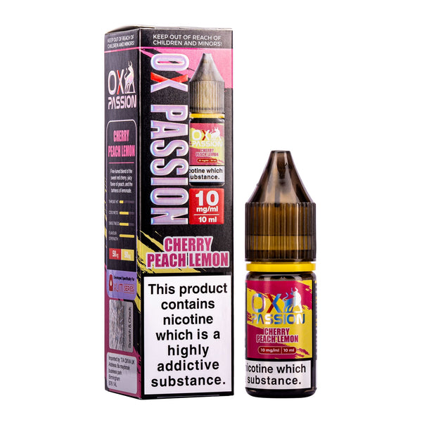 Cherry Peach Lemon Ox Passion E-Liquid by Oxva