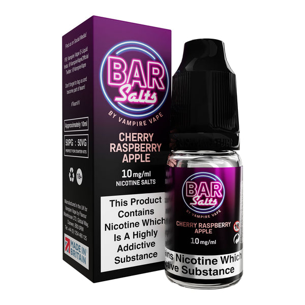 Vampire Vape Cherry Raspberry Apple Bar Salts.