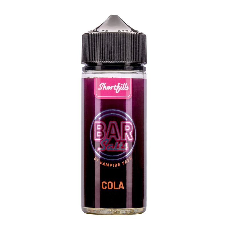 Cola Bar Salts 100ml shortfill e-liquid.