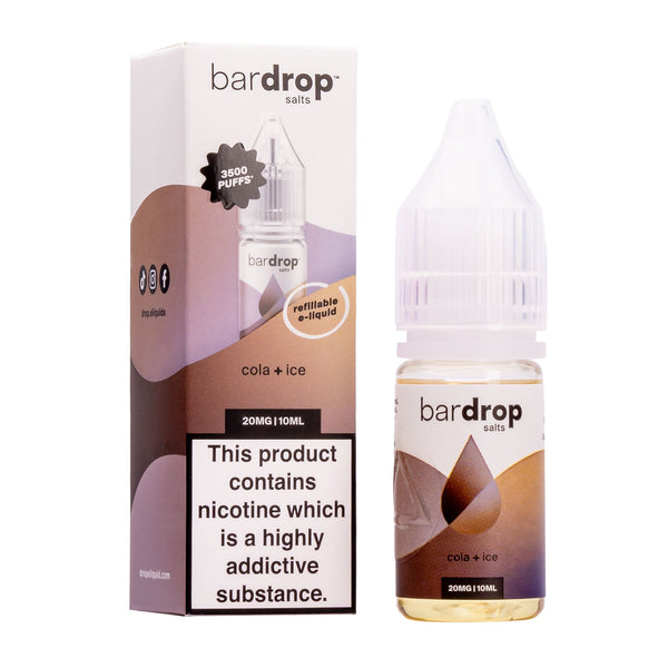 Cherry Peach Nic Salt E-Liquid by Bar Drop