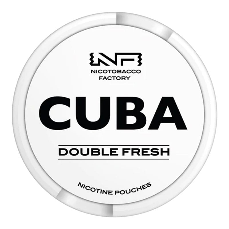 Cuba White - Double Fresh Nicotine Pouches (16mg)