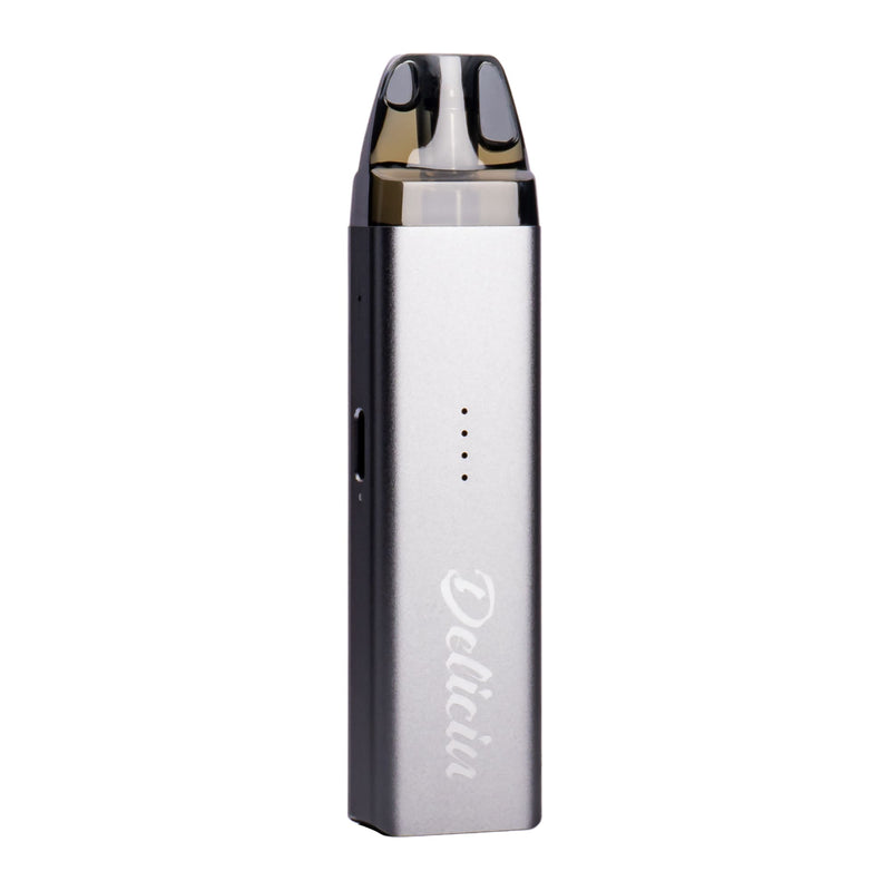 Grey Deliciu Mate pod kit device.