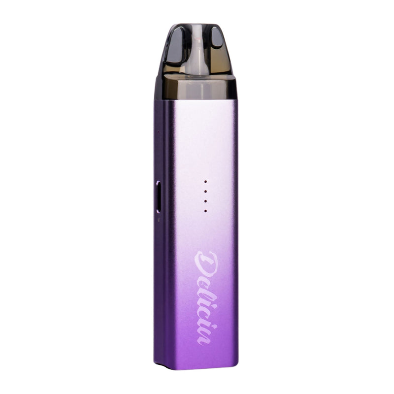 Lilac Deliciu Mate pod kit device.