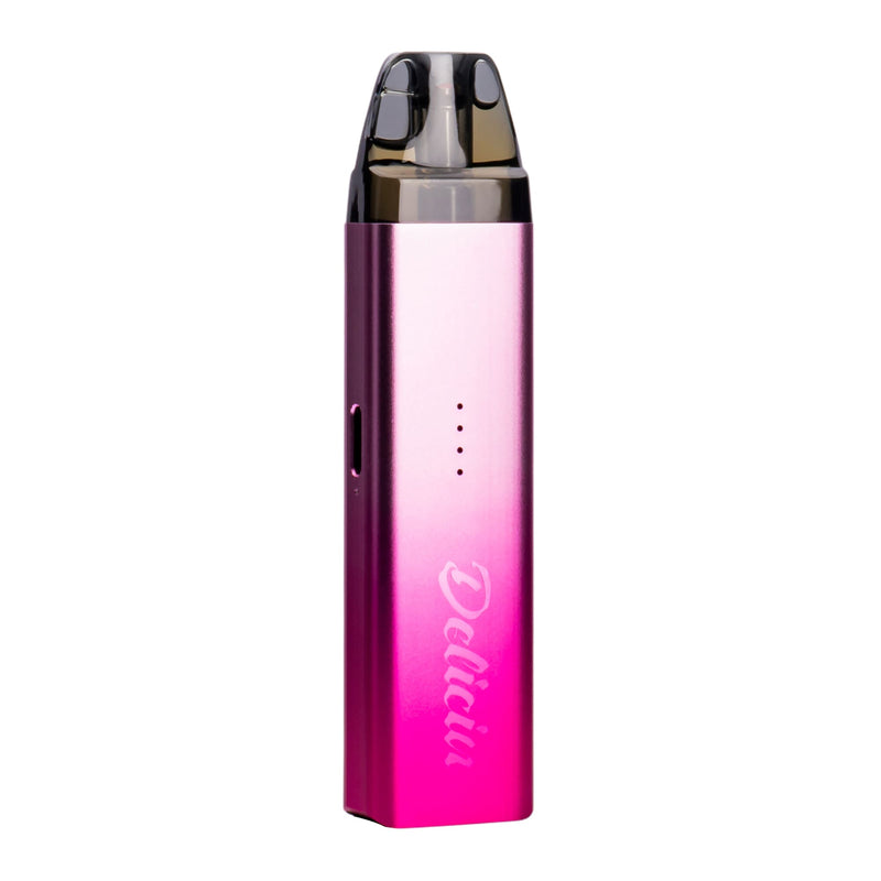 Rose Pink Deliciu Mate pod kit device.