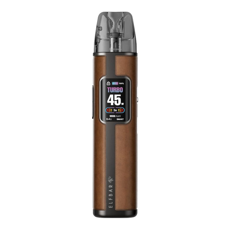 Cowboy Brown ELFX Pro pod kit by Elf Bar.