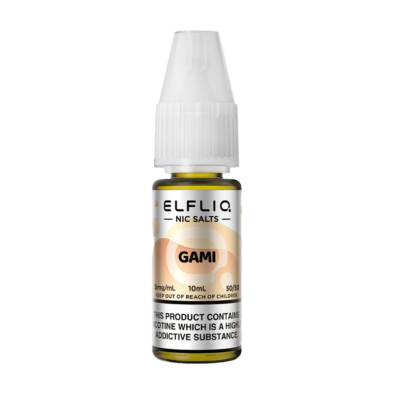 Elfliq Gami 10ml nic salt bottle render.