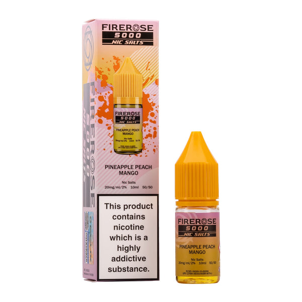 Elux Firerose 5000 Pineapple Peach Mango Nic Salt E-Liquid