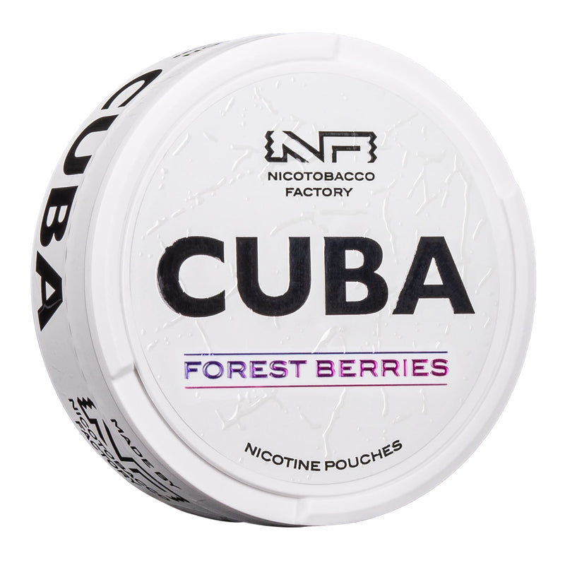 Cuba White -  Forest Berries Nicotine Pouches (16mg)