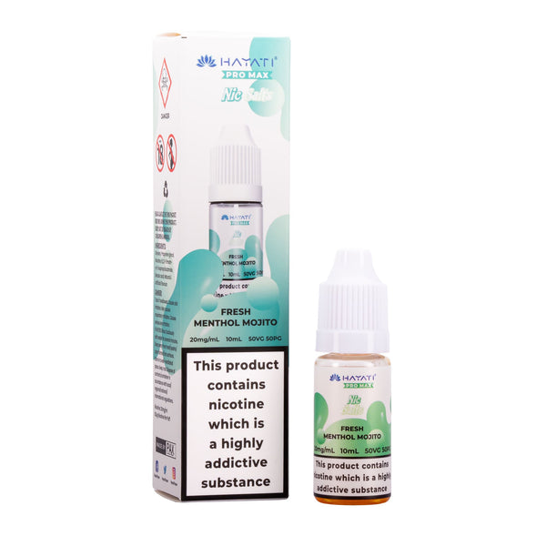 Fresh Menthol Mojito Nic Salt E-Liquid by Hayati Pro Max