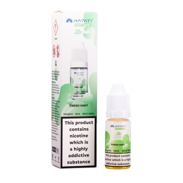 Fresh Mint Nic Salt E-Liquid by Hayati Pro Max