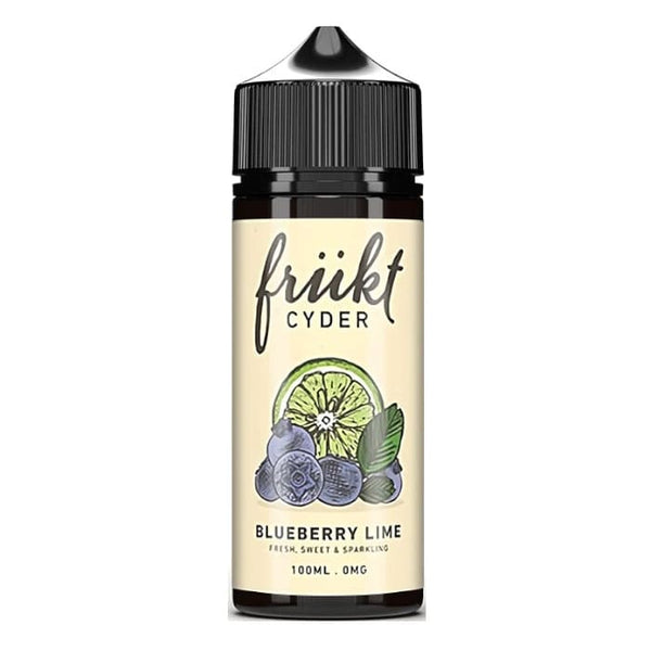 Blueberry Lime 100ml Shortfill by Frukt Cyder.