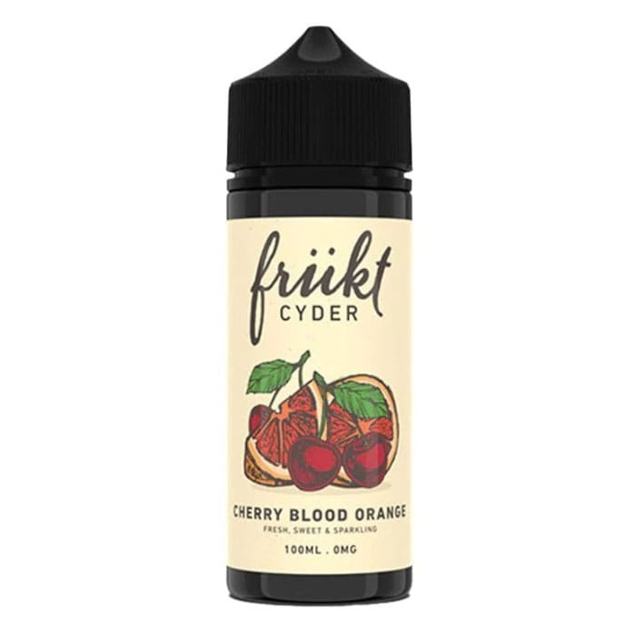 Cherry Blood Orange 100ml Shortfill by Frukt Cyder.