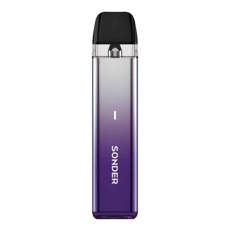 Render of Metallic Purple Sonder Q Lite vape kit by Geekvape.