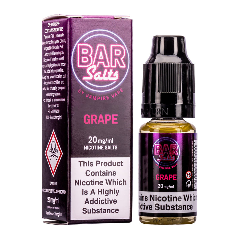  Vampire Vape Bar Salts - Grape - 10ml