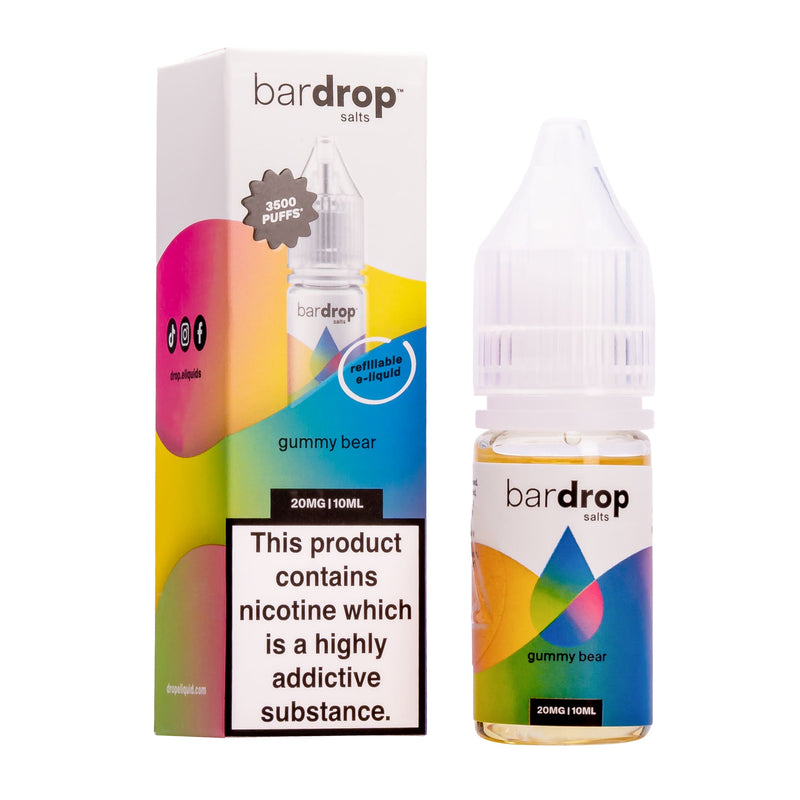 Gummy Bear Nic Salt E-Liquid by Bar Drop