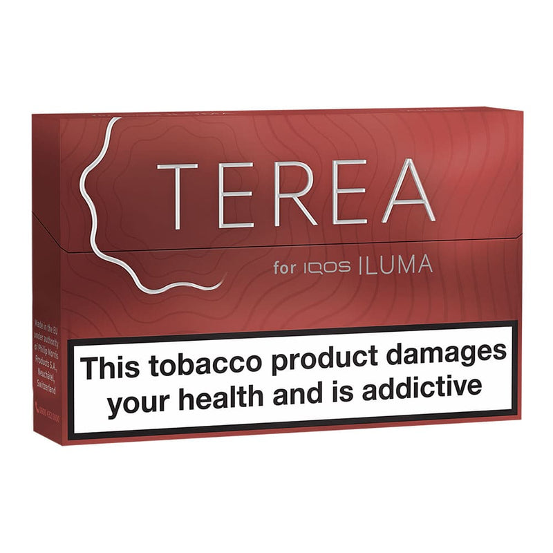 Sienna IQOS Terea heated tobacco sticks box.