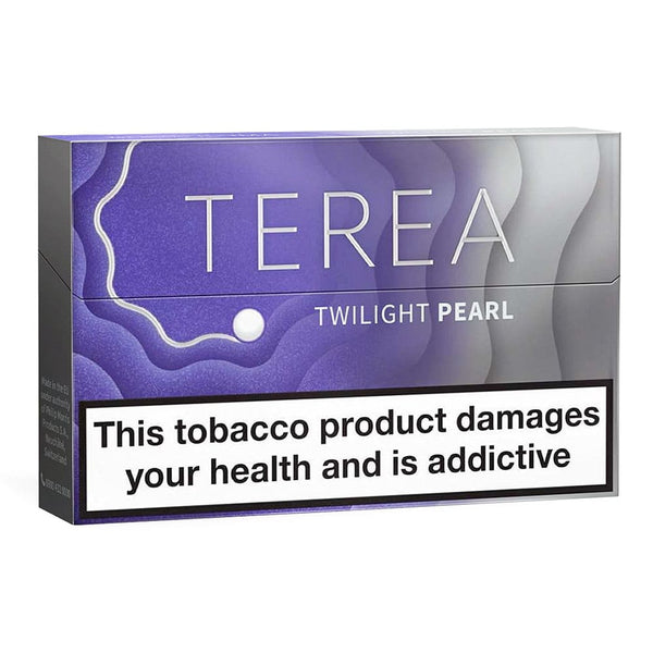 Twilight Pearl IQOS Terea heated tobacco sticks box.