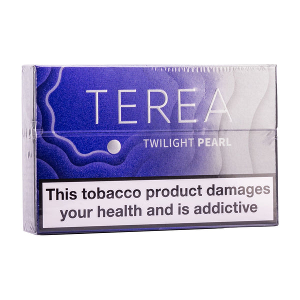 Twilight Pearl IQOS Terea heated tobacco sticks box.