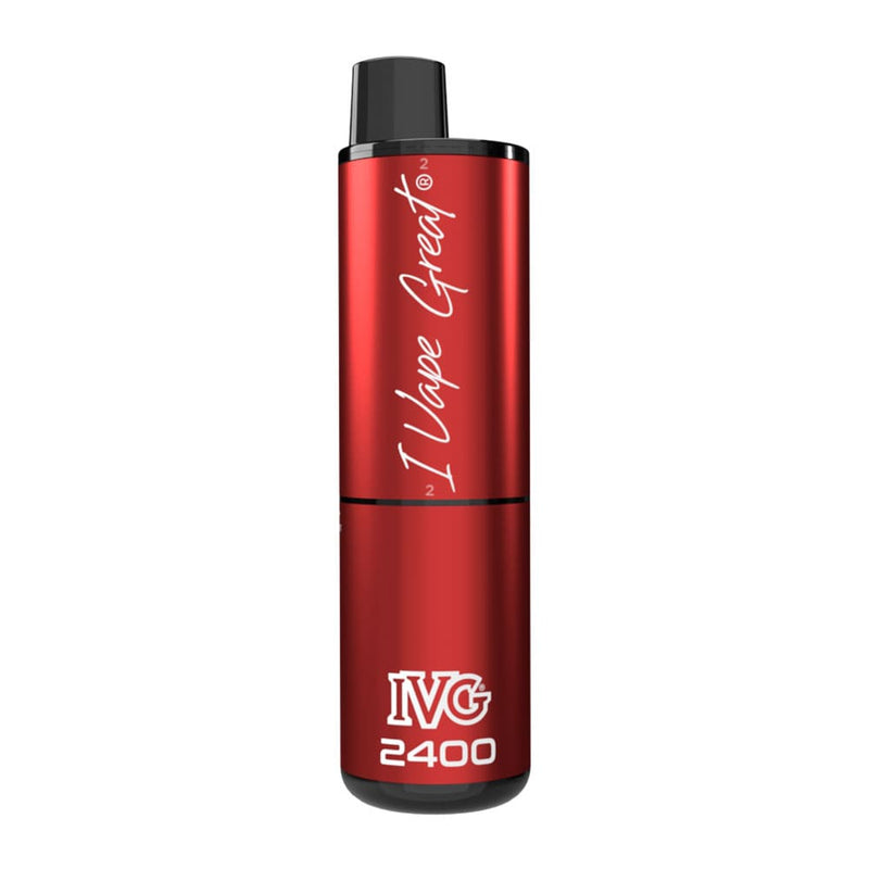 Render of Cherry Edition IVG 2400 disposable vape.