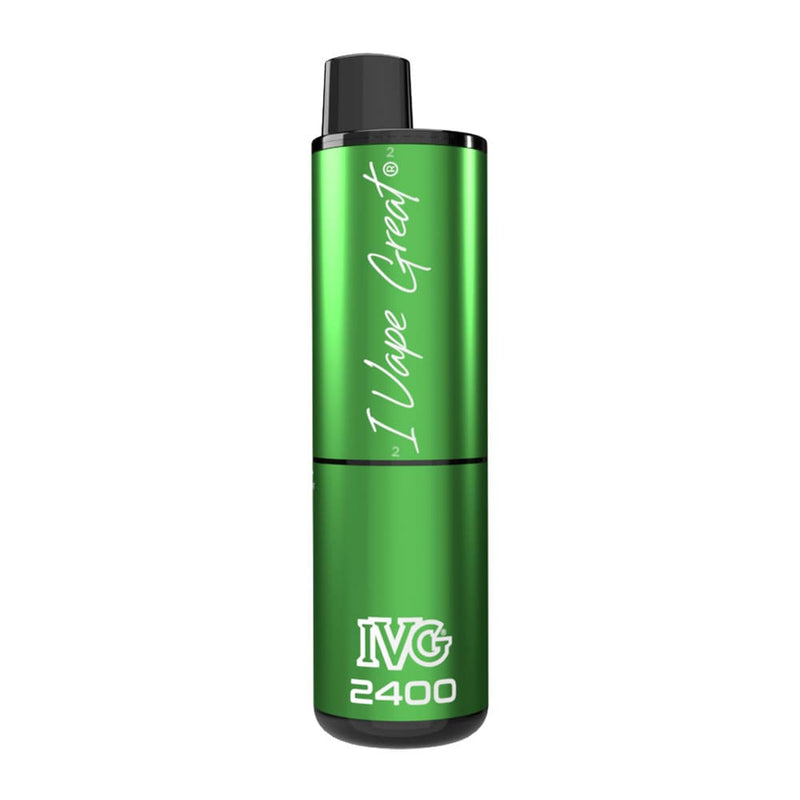 Render of Kiwi Edition IVG 2400 disposable vape.