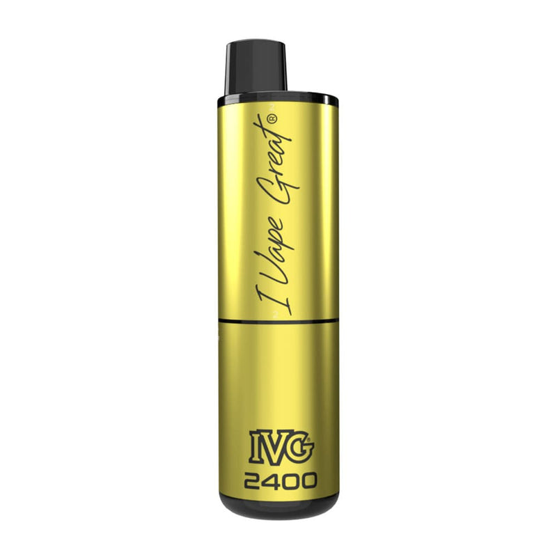 Render of Lemon Edition IVG 2400 disposable vape.