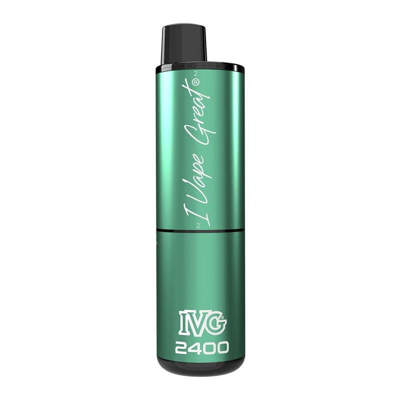 Render of Menthol Edition IVG 2400 disposable vape.