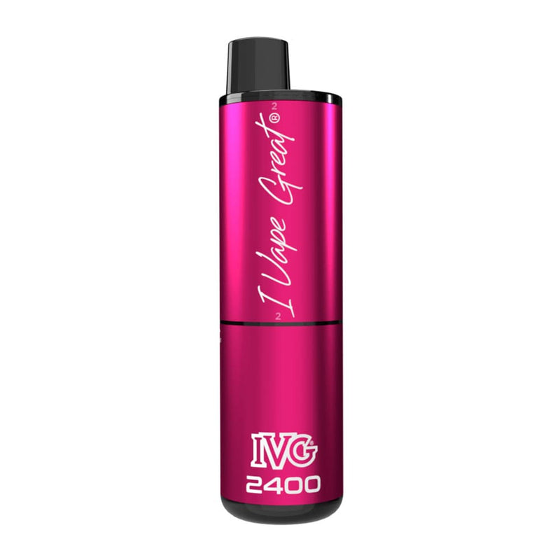 Render of Pink Edition IVG 2400 disposable vape.