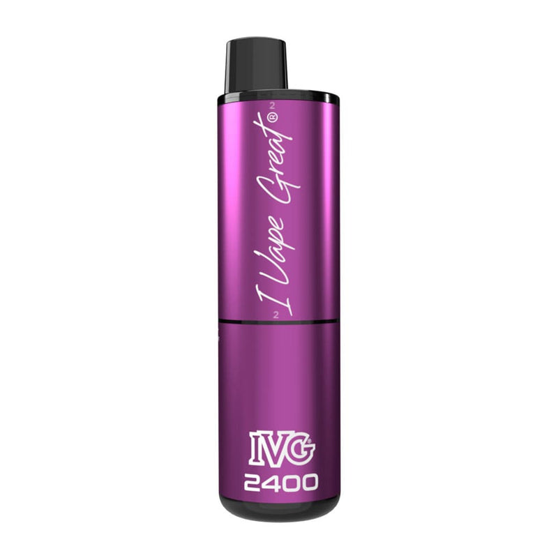 Render of Plum Edition IVG 2400 disposable vape.