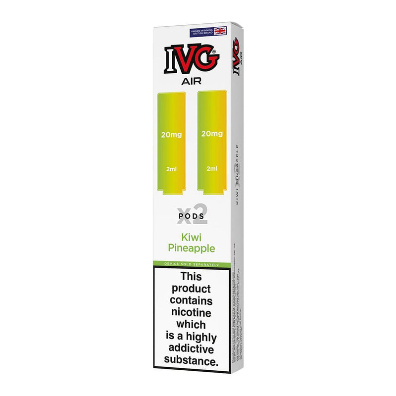 Pack of two IVG Air Kiwi Pineapple pre-filled pods.