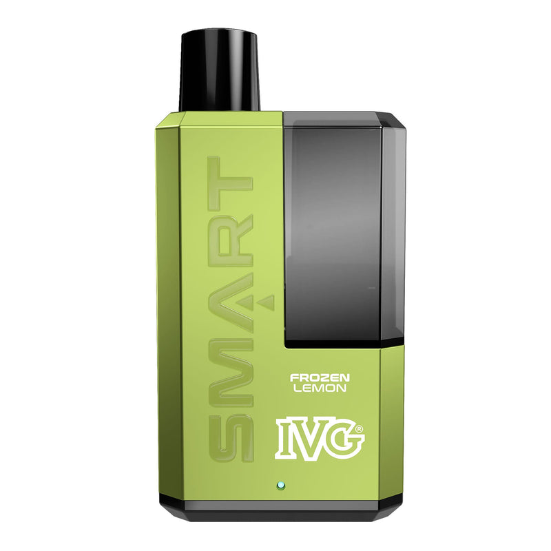 Render of Frozen Lemon IVG Smart 5500 disposable vape device.